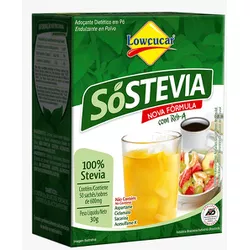ADOÇANTE LOWÇUCAR SOSTEVIA SACHÊ 50X0.6 G - PADRÃO FONZAR
