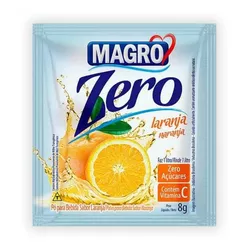 REFRESCO MAGRO DIET LARANJA 15X8G - PADRÃO FONZAR