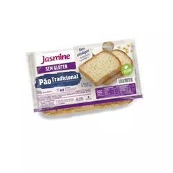 PAO TRADICIONAL SEM GLUTEN JASMINE 350 G - PADRÃO FONZAR