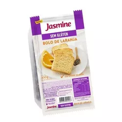 BOLO LARANJA C/ CHIA SEM GLUTEN JASMINE 300 G - PADRÃO FONZAR
