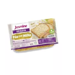 PAO FATIADO C/ MILHO SEM GLUTEN JASMINE 350 G - PADRÃO FONZAR
