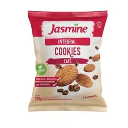 COOKIES CAFE INTEGRAL JASMINE 120 G - PADRÃO FONZAR
