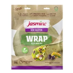 WRAP ESPINAFRE SEM GLUTEN JASMINE 240 G - PADRÃO FONZAR
