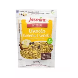 GRANOLA BANANA & CANELA INTEGRAL JASMINE 250 G - PADRÃO FONZAR