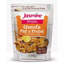 GRANOLA MEL E FRUTAS INTEGRAL JASMINE 250 G - PADRÃO FONZAR