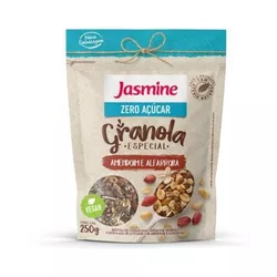 GRANOLA AMENDOIM E ALFARROBA ZERO AÇUCAR JASMINE 2... - PADRÃO FONZAR
