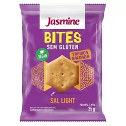 BITES TAPIOCA SALGADA SEM GLUTEN JASMINE 200 G - PADRÃO FONZAR