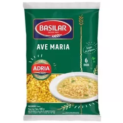 MACARRAO BASILAR SEMOLADO AVE MARIA 400 G - PADRÃO FONZAR