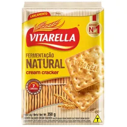 BISCOITO VITARELLA CREAM CRACKER FERMENTAÇÃO NATUR... - PADRÃO FONZAR