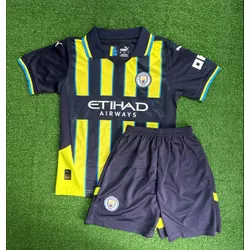 Conjunto Infantil Manchester City Away II 24/25 - ... - CATALOGO