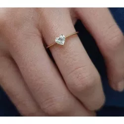 Anel Polaris Ouro 18K Noivado - POL-18K - Gerlu Joias