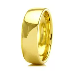 Par de Alianças de Casamento em Ouro 14K - AL14K-3... - Gerlu Joias