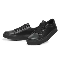 Tênis Sapatênis Casual Feminino Sola Alta Liso - GH CALÇADOS
