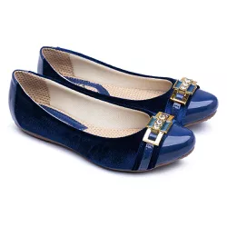 Sapatilha Feminina Renda Veludo - GH CALÇADOS