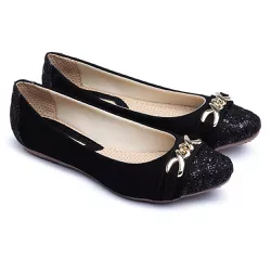Sapatilha Feminina Renda Nobuck - GH CALÇADOS