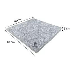 Pedra Miracema Serrada 40 x 40cm - PEDRAS BRASIL