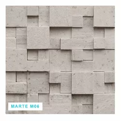Mosaico Pedra Natural Marte M06 30X30 Branco - GLOBAL PEDRAS