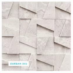 Mosaico Pedra Natural Durban D03 Placa 30X30 Branc - GLOBAL PEDRAS