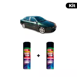 KIT SPRAY AUTOMOTIVO - VERDE SIERRA 1997/98 POL + ... - Gon Tintas