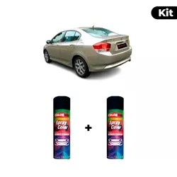 KIT SPRAY AUTOMOTIVO - SHORELINE BEIGE 1999 POL + ... - Gon Tintas
