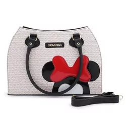 Bolsa Feminina Estilo Pasta de Ombro Social Minnie Palha - Gouveia Costa - 230 - GOUVEIA COSTA
