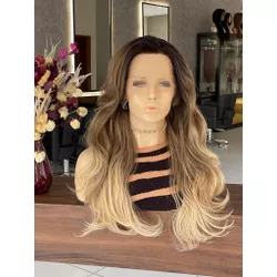 Peruca front lace Mariana cor 613A# - 1209 - HAIR PERUCAS BRASIL