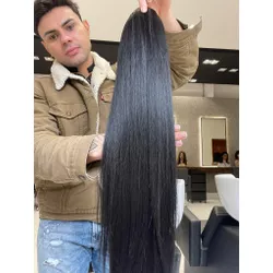 Rabo-de-Cavalo de fibra cor preto - 251 - HAIR PERUCAS BRASIL
