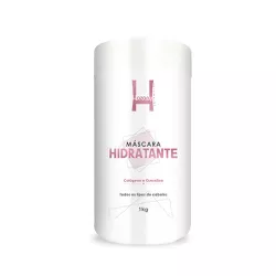 Máscara Hidratante Colágeno e Queratina 1Kg - HAZANY COSMÉTICOS