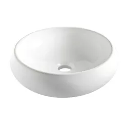 Cuba de Apoio Oval ICA9 Branca 400x300mm Icasa - Hidralmarchi
