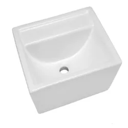 Cuba de Apoio Retangular ICA3 Branca 460mm x 390mm - Hidralmarchi