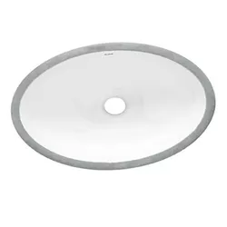Cuba de Embutir Oval IL65 400x300mm Branca Icasa - Hidralmarchi
