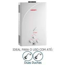 Aquecedor de Água a Gas Digital LZ 1600N GN Lorenz... - Hidralmarchi