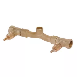 Base Misturador Para Chuveiro Docolbase de latão - Hidralmarchi