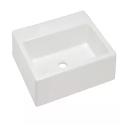 Cuba de Apoio Retangular ICA2 Branca 470 x 400 mm - Hidralmarchi