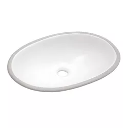 Cuba de Embutir Oval IL6 Branca 490x360mm Icasa - Hidralmarchi