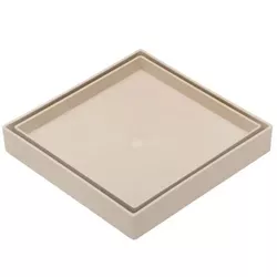 Ralo Oculto Invisível 15x15 Bege - Hidralmarchi