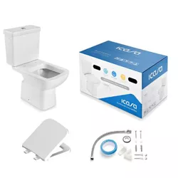 MISTI BACIA C/CAIXA ACOPLADA COMBO BRANCO - Hidralmarchi
