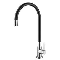 Torneira Para Cozinha De Mesa Preta Docol Spice - Hidralmarchi