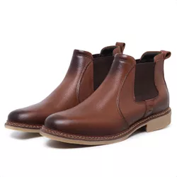 Botina Masculino Floter Havana Sola Latex 104 - Mister Couros