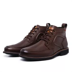 Bota Coturno Floter Cor: Marrom (Café) - Mister Couros