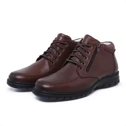 Coturno Masculino Anatomico Gel 9600 Floter Café - Mister Couros