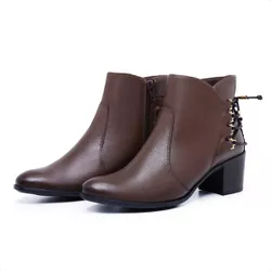 Bota Margot Cor: 1223 Cafe - Mister Couros