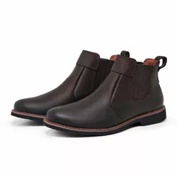 BOTA CHELSEA GRUZERA COR: 103 Café - Mister Couros