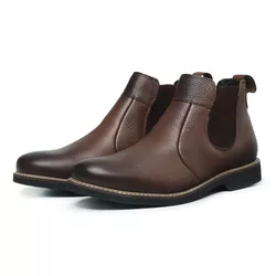Bota Chelsea Bretão Cor: Marrom - Mister Couros