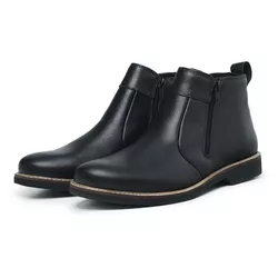 Bota Chelsea Zaino Cor: Preto - Mister Couros