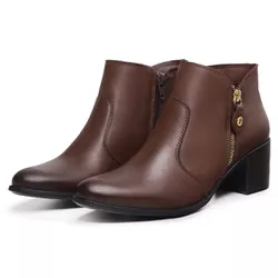 Bota Mariah Cor: 0205 Confort Cafe - Mister Couros
