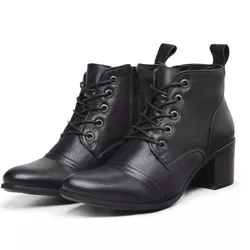 Bota Milena Cor: Confort Preto - Mister Couros