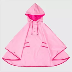 Capa de Chuva Lisa Rosa Claro KidSplash! - 010503 - Ia Ou