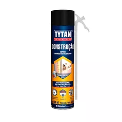 Espuma Expansiva Construção Tytan - 340g/500ml - ImperSelantes - Produtos Técnicos para Impermeabilização 