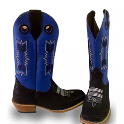 Bota Texana Masculina Couro Legítimo Bovino Tilápi... - JM Country
